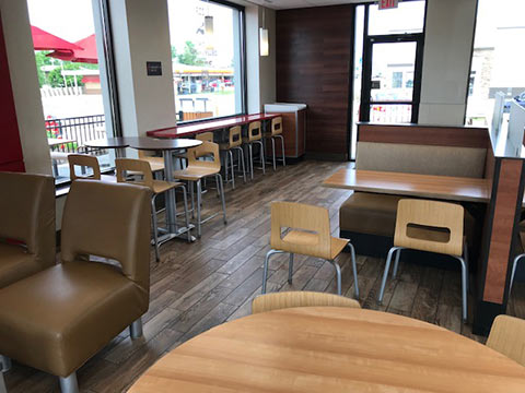 Wendy's, Seating Area                                                                                                           